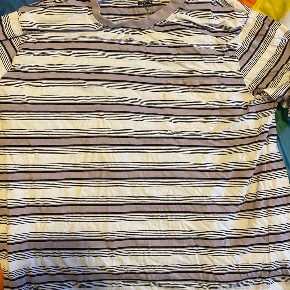 Kingsize Striped Shirt 3XLT